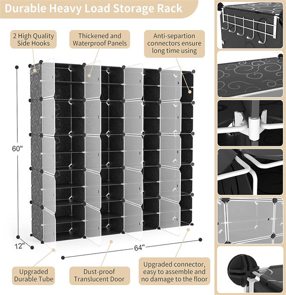 plastic shoe rack